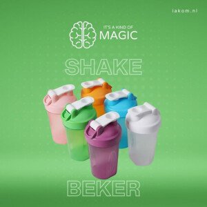 Shakebeker 500ml met Roestvrijstalen Gardebal