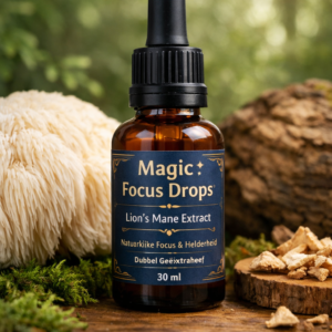 Lion’s Mane tinctuur kopen – Magic Focus Drops 30ml | focus en concentratie