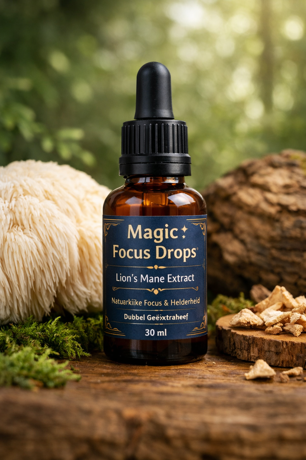 Lion’s Mane tinctuur kopen – Magic Focus Drops 30ml | focus en concentratie