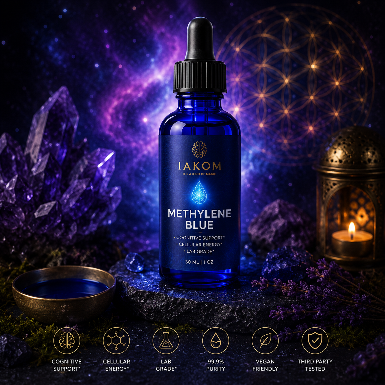 Methylene Blue - 1% - 30 ml
