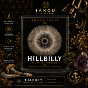 Hillbilly - Psilocybe Cubensis - Sporeprint
