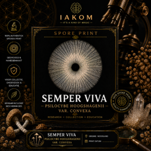 Semper Viva – Psilocybe hoogshagenii var. convexa – Sporeprint