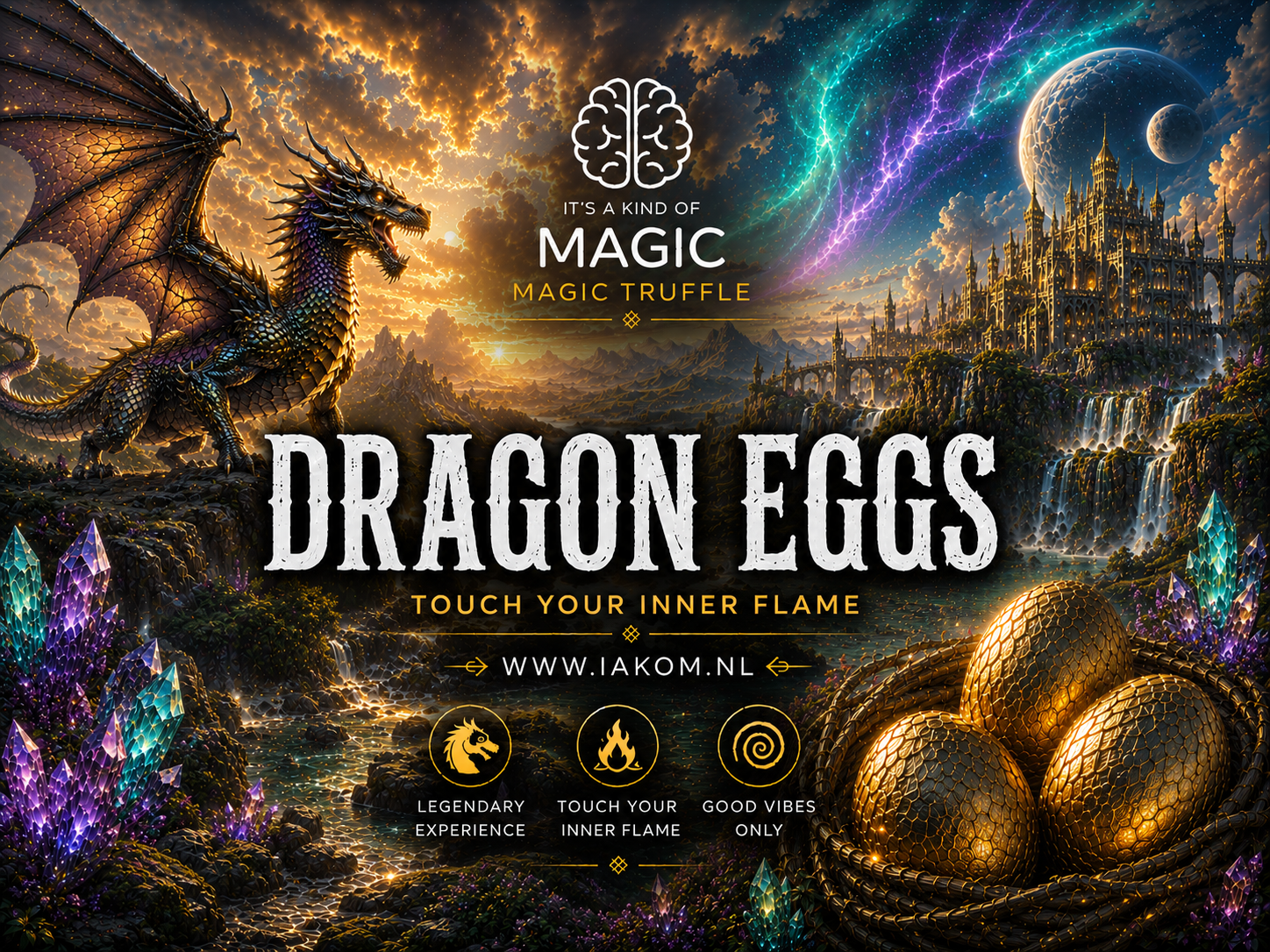 Dragon Eggs Magic Truffels - 20gr