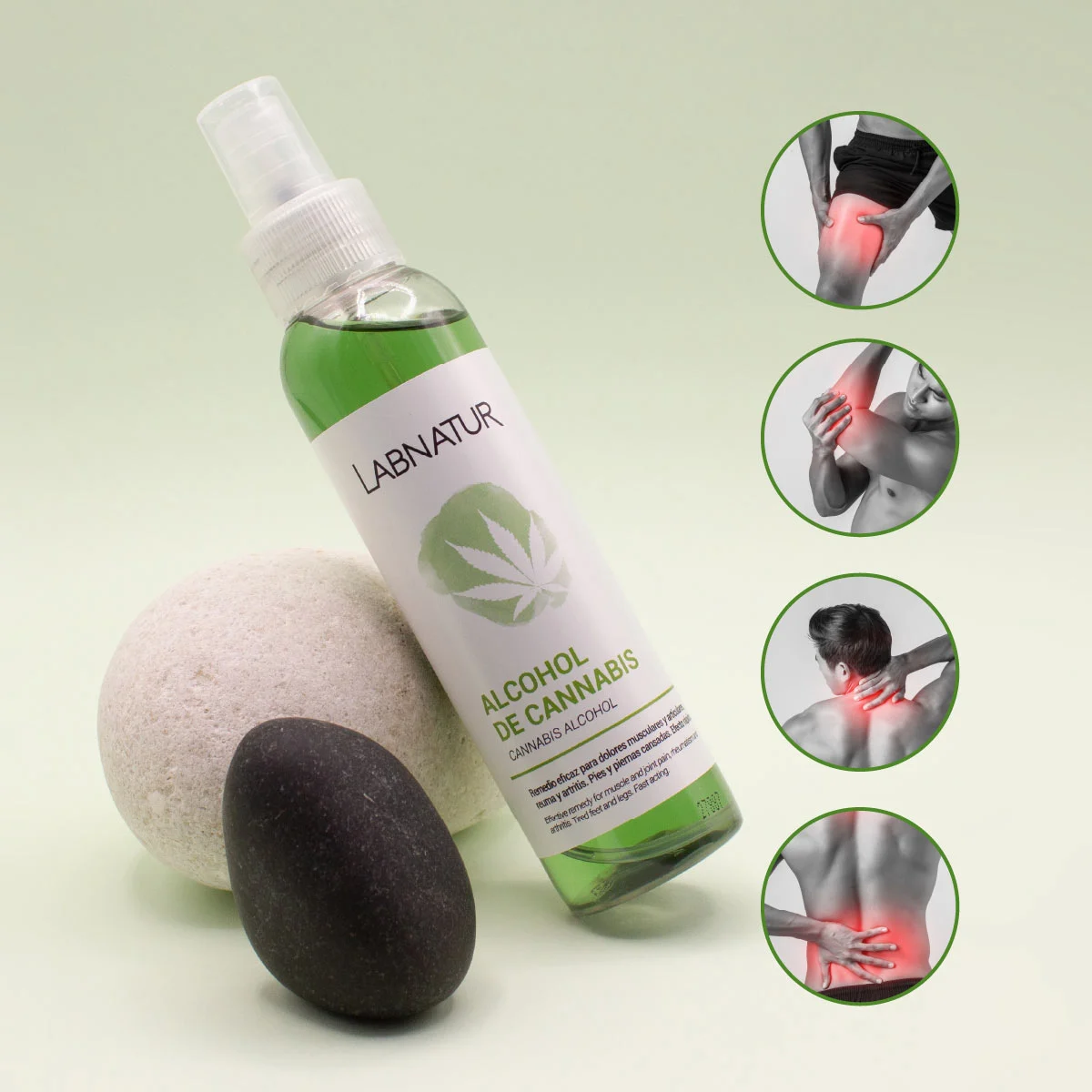 Cannabis Alcohol 125ml Labnatur - Afbeelding 2