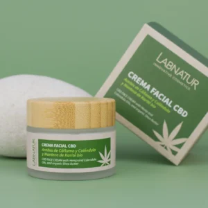 CBD Gezichtscrème 50ml Labnatur gevoelige huid geïrriteerde huid natuurlijke ingrediënten